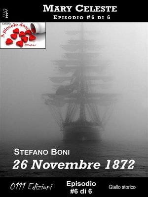 cover image of 26 Novembre 1872--Mary Celeste ep. #6